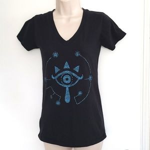 Zelda Breath Of The Wild Sheika Eye  Shirt Size S